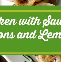 Chicken with Sauteed Onions and Lemons Chicken with Sauteed Onions and Lemons