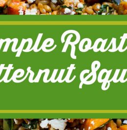 Simple Roasted Butternut Squash Simple Roasted Butternut Squash